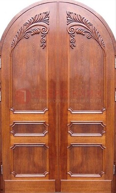 Металлическая арочная дверь ДА-9 в салон красоты в Дедовске
