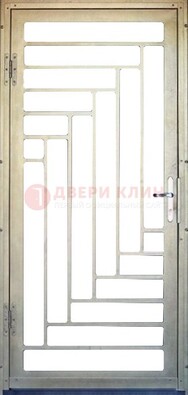 Железная решетчатая дверь с узором ДР-41 в Дедовске