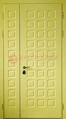 Салатовая тамбурная дверь ДТМ-28 в Дедовске