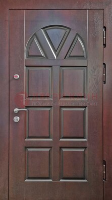 Уличная стальная дверь с виноритом ДВТ-166 в Дедовске