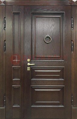 Полуторная металлическая дверь с виноритом ДВТ-253 в Дедовске